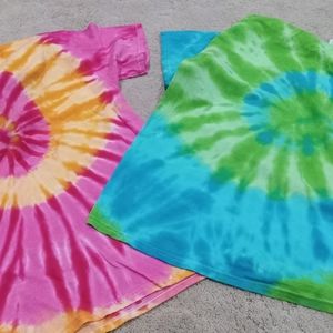 Tie dye shirts all sizes